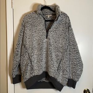 Express Sherpa Pullover